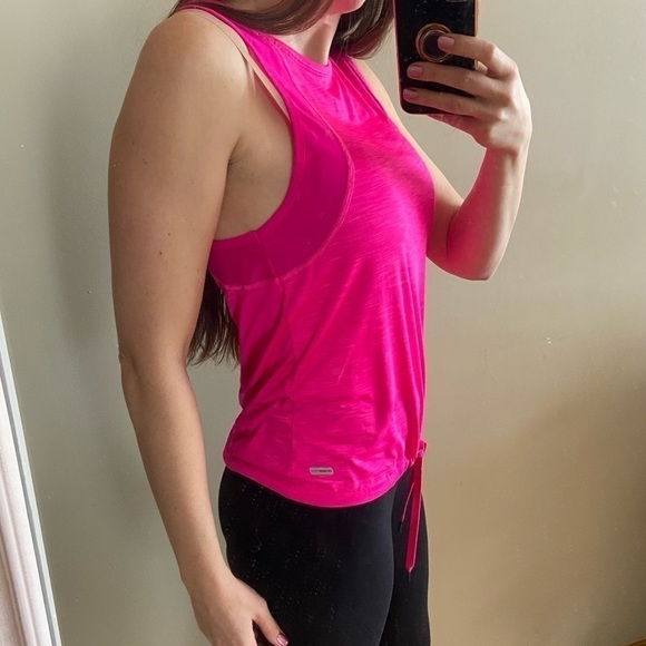 ⭐️2 FOR $20⭐️ 𝅺HOT Pink Athletic Muscle Top. XS/S - Picture 8 of 8